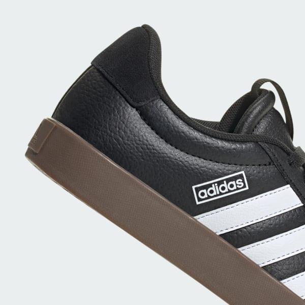 adidas Womens Vl Court 3.0 Casual Sneakers from Finish Line - White, Core Black Product Image