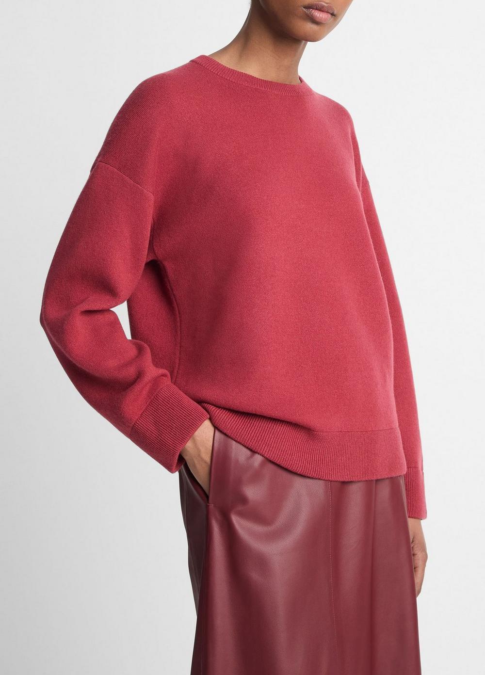 Structured Wool-Blend Pullover Product Image