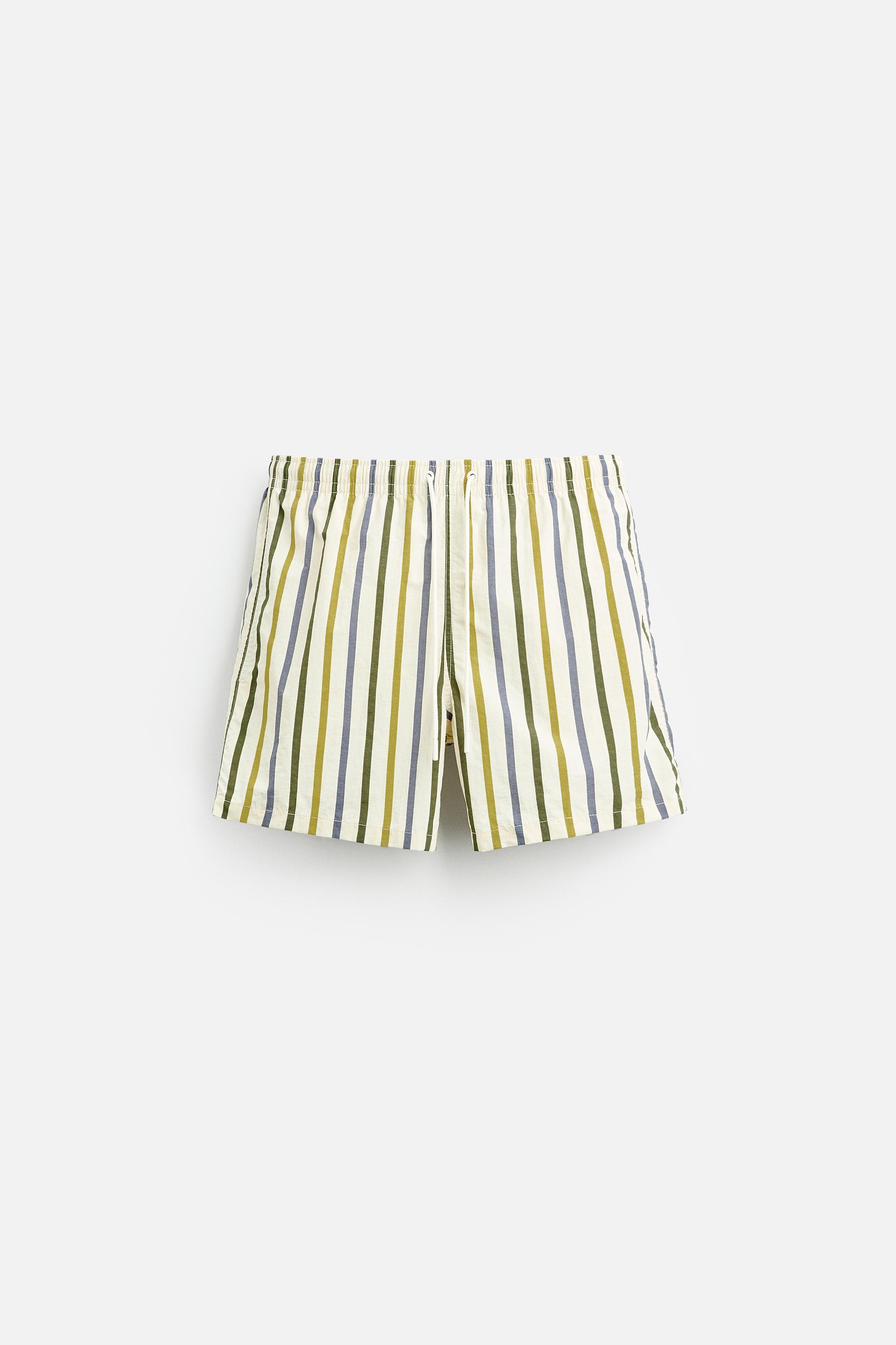 STRIPED REGULAR SWIMSUIT Product Image