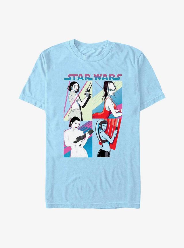 Star Wars Fiesty Fighting Females T-Shirt Product Image