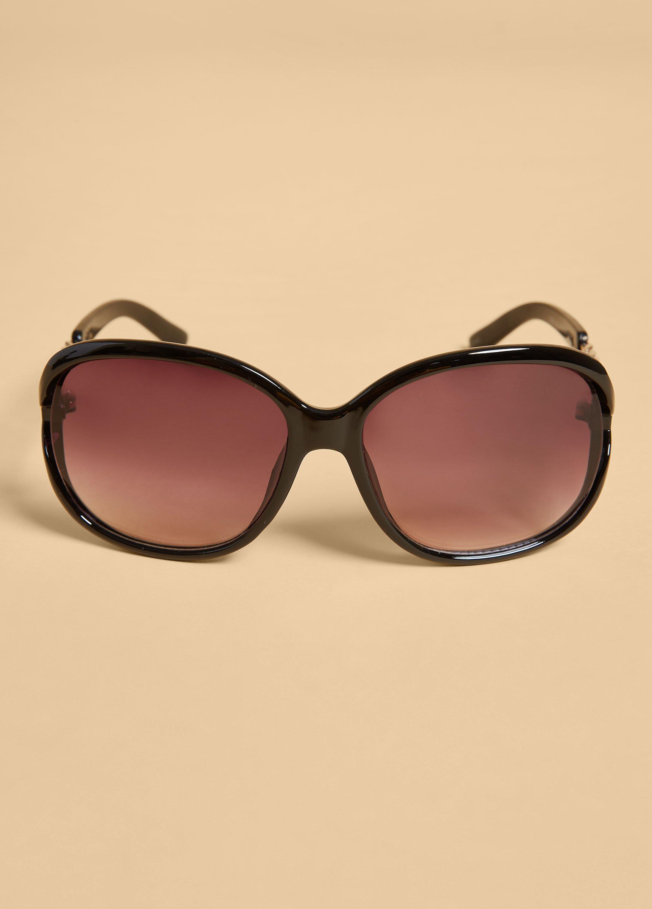 Chain Link Tinted Sunglasses Product Image