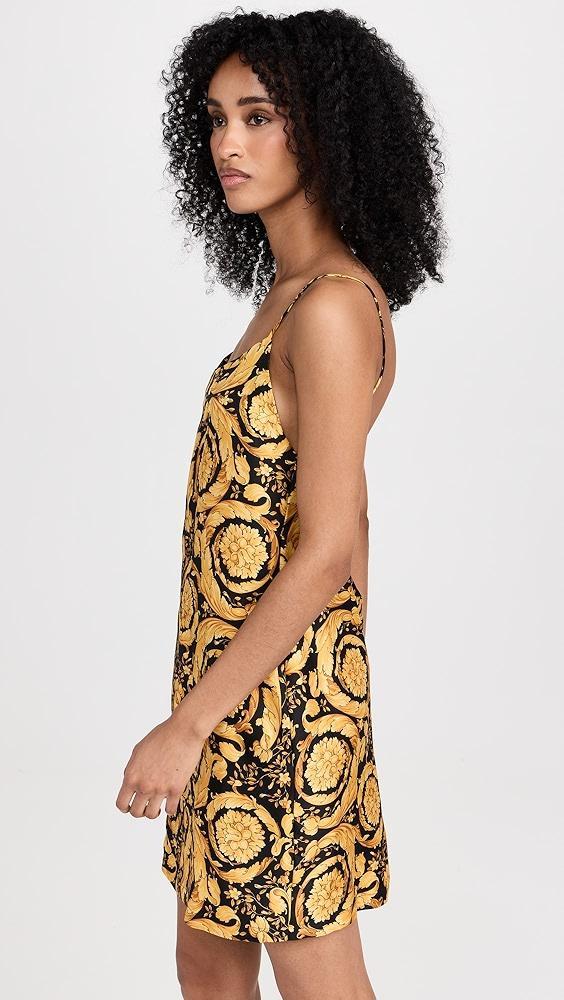 Versace Twill Silk Slip Dress | Shopbop Product Image