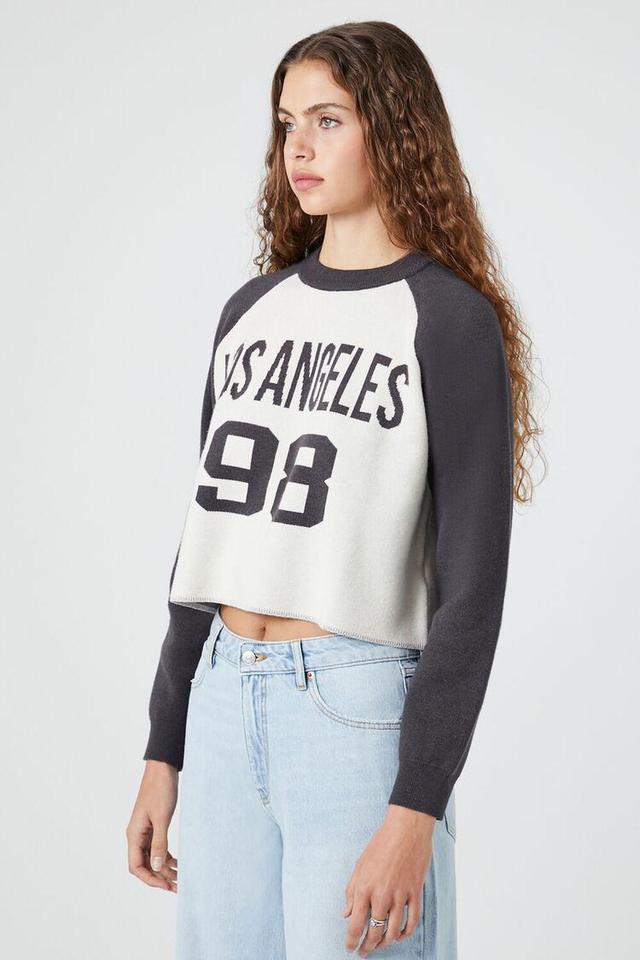 Los Angeles 98 Raglan Sweater | Forever 21 Product Image