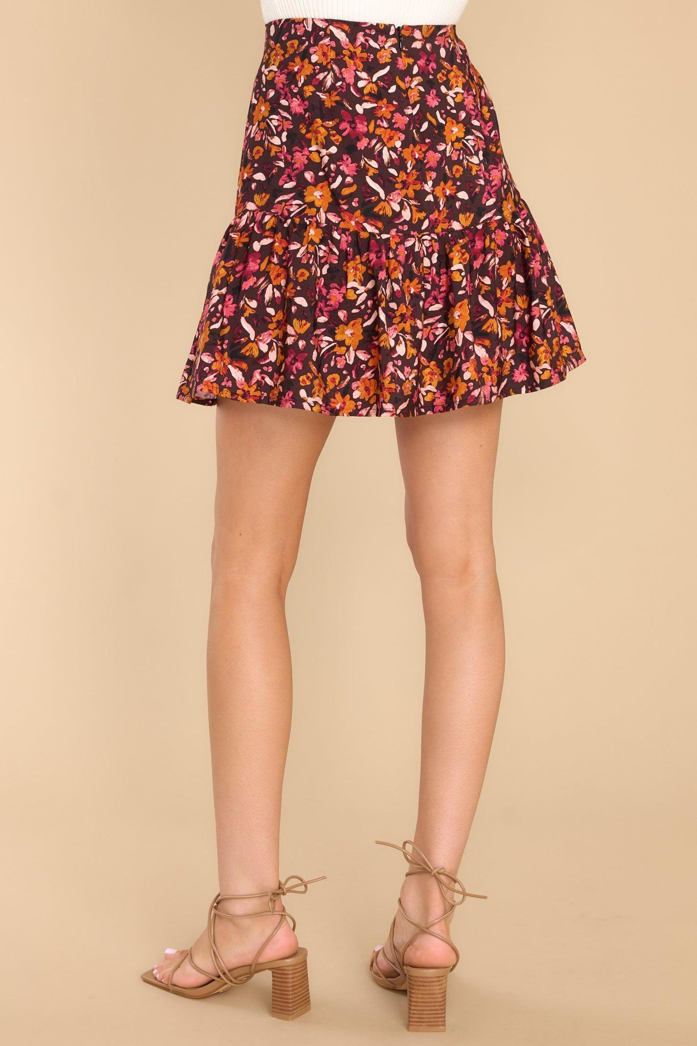 Sorrento Floral Print Mini Skirt Product Image