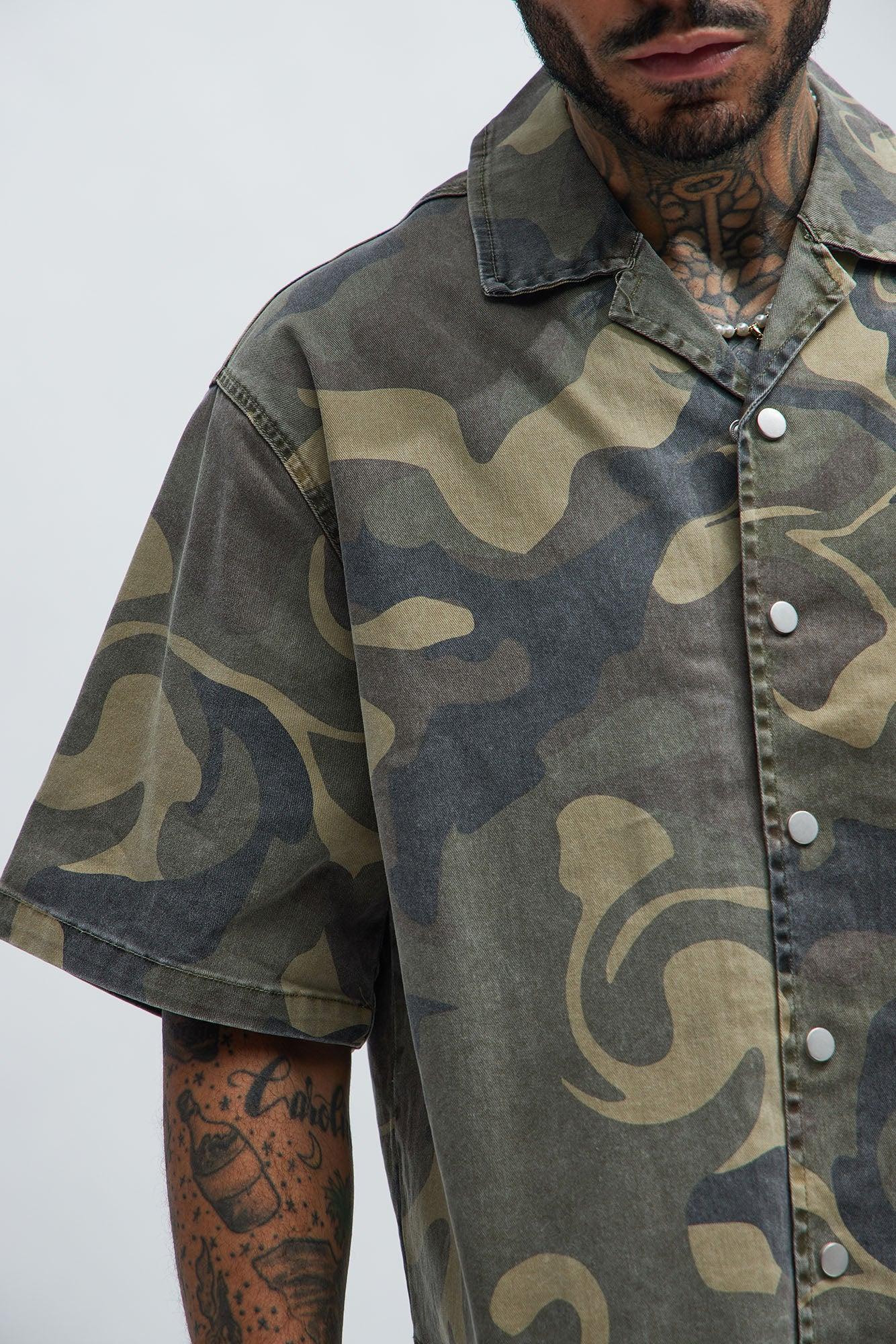 Won't Do Camo Shirt - Camouflage Product Image