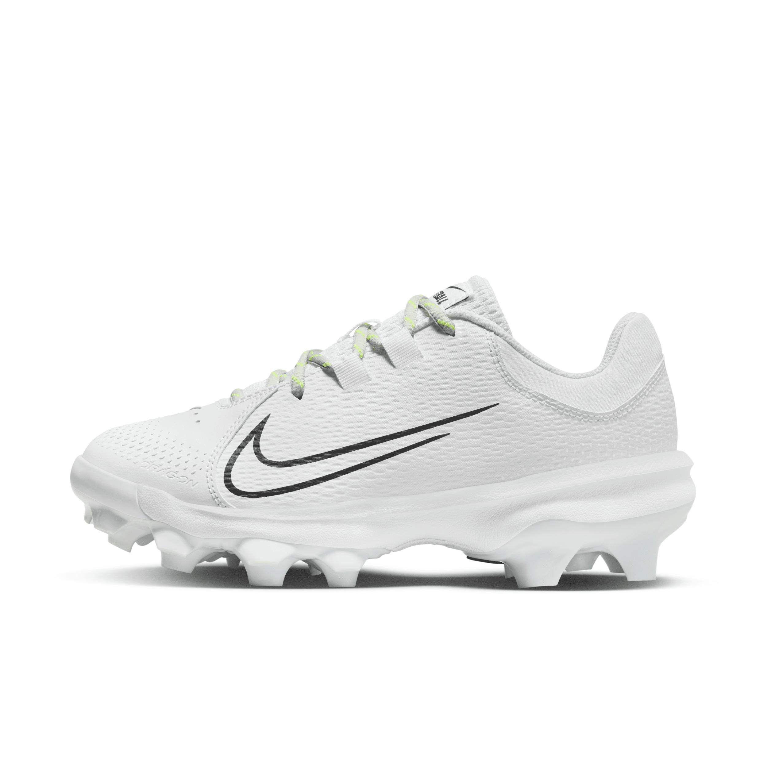 Nike Womens Nike Hyperdiamond 4 Pro MCS - Womens Shoes White/Black/Photon Dust Product Image