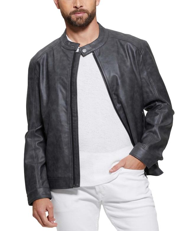 Guess Mens Fitted Bomber Jacket Product Image