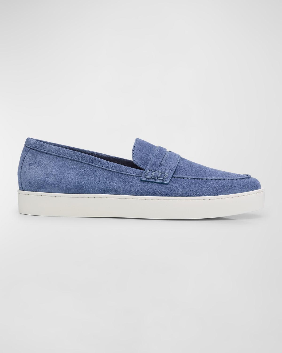 Men's Ellis Suede Penny Loafers Product Image