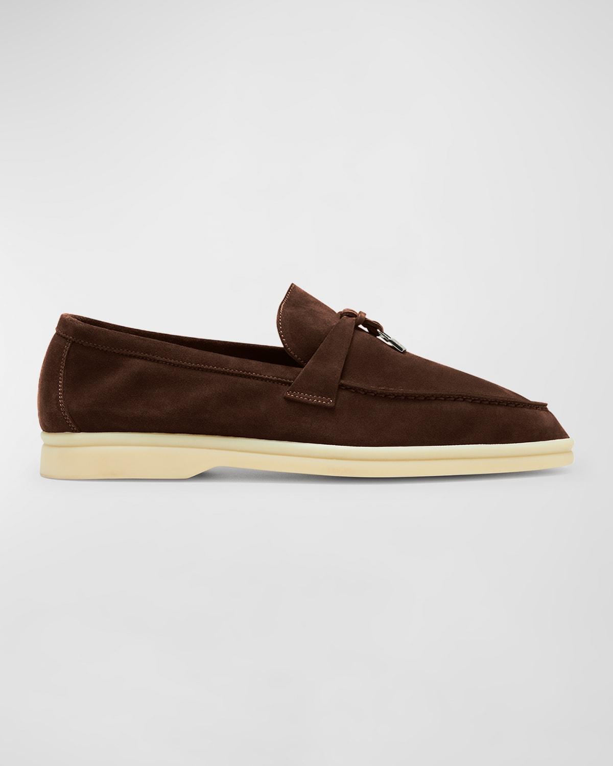 Men's Billion Folding Suede Loafers Product Image