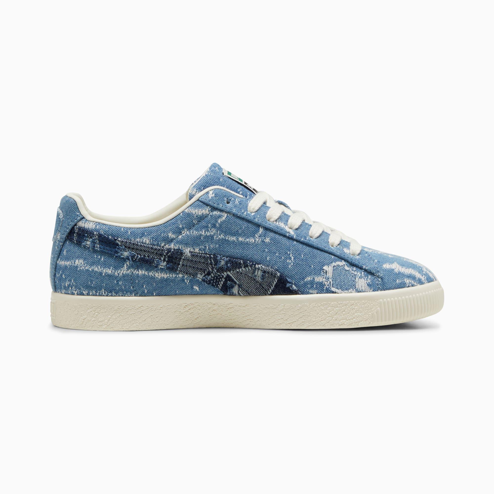 Clyde Denim Sneakers Product Image