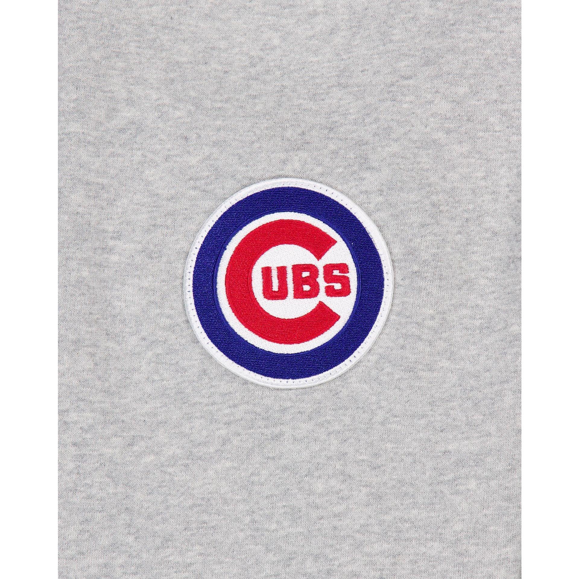 Chicago Cubs Gray Logo Select Full-Zip Hoodie Male Product Image