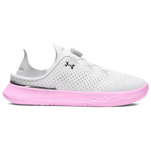 Under Armour Mens Under Armour Slipspeed Trainer - Mens Shoes White/Stellar Pink/Metallic Silver Product Image