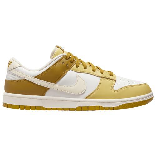 Nike Mens Dunk Low Retro DB - Basketball Shoes Coconut Milk/Bronzine/Saturn Gold Product Image