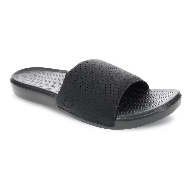 Dockers Mens Slide Sandals Black Product Image