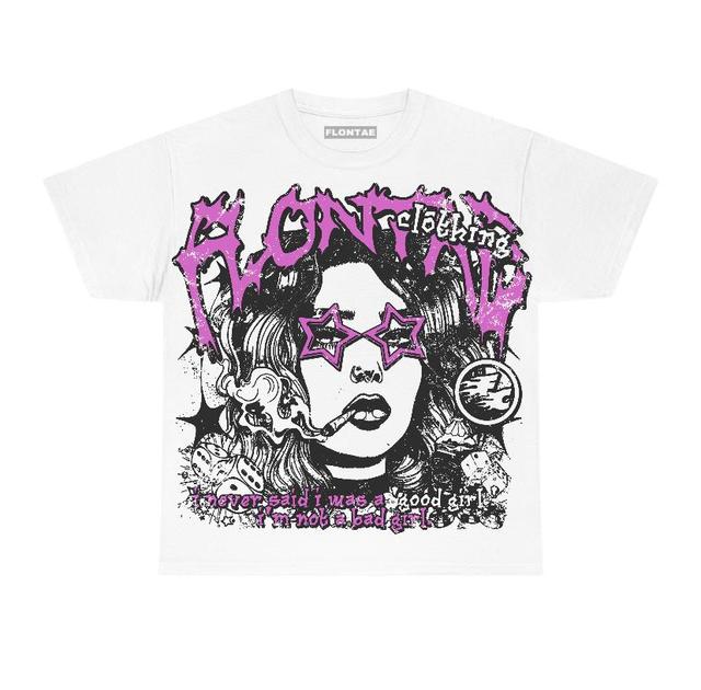 Hyper Violet 4s Flontae T-Shirt Keep Quiet Graphic Product Image