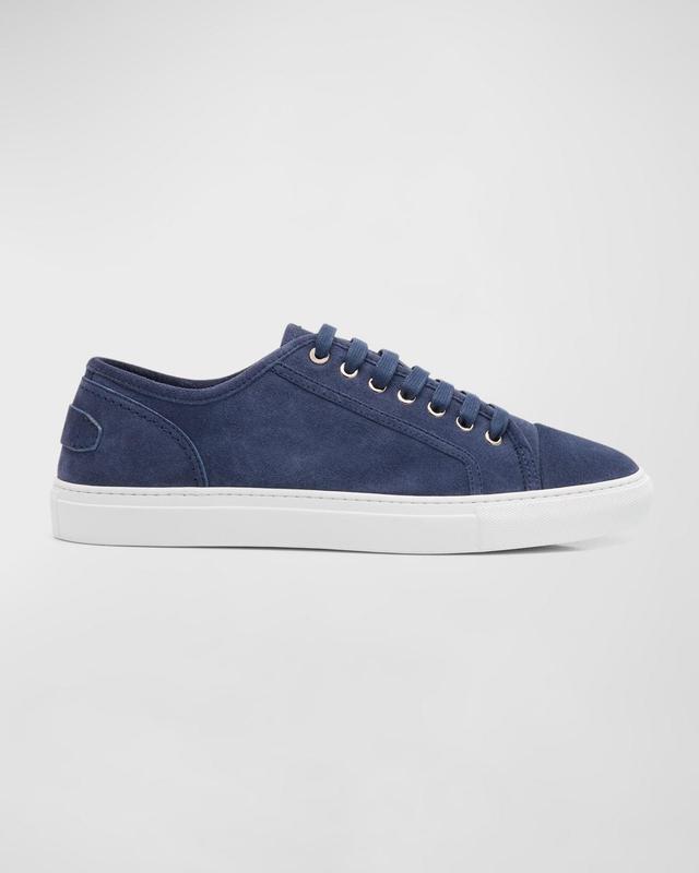 Mens Sustainable Low-Top Suede Sneakers Product Image