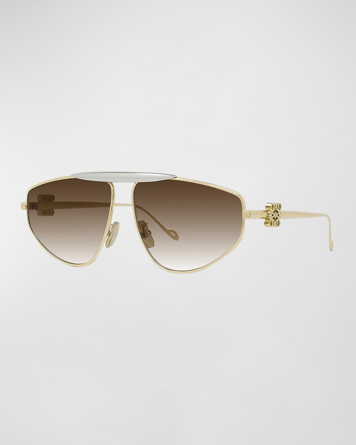 Loewe Anagram 61mm Pilot Sunglasses Product Image