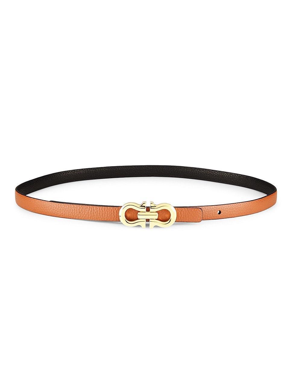 Womens Gancio Contour 15MM Leather Belt Product Image