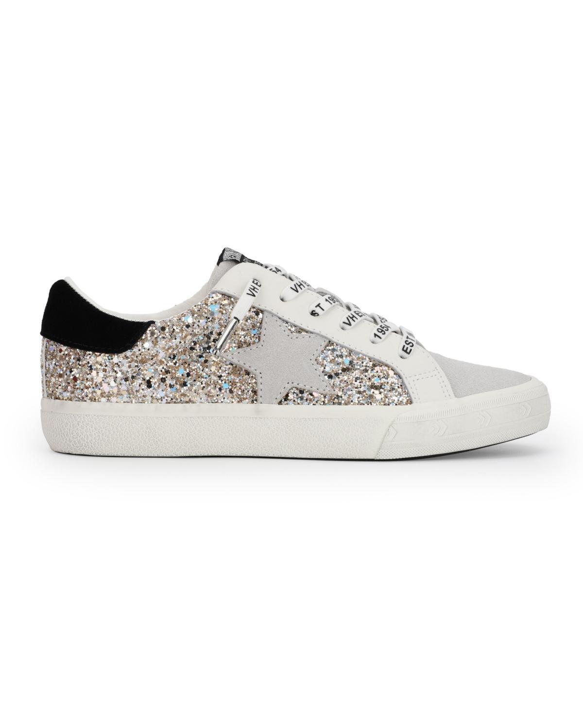 Grande - Glitter/Grey/Black Mix Womens Sneakers by Vintage Havana Product Image