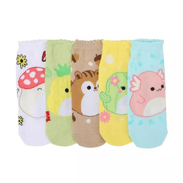 Womens Squishmallows Ankle Socks 5-Pack Product Image