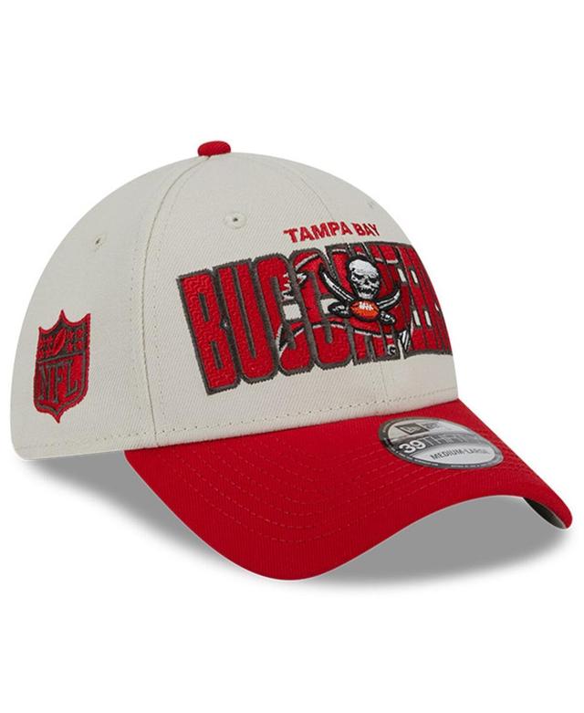 Mens New Era Stone Tampa Bay Buccaneers 2023 Nfl Draft 39THIRTY Flex Hat - Stone Product Image