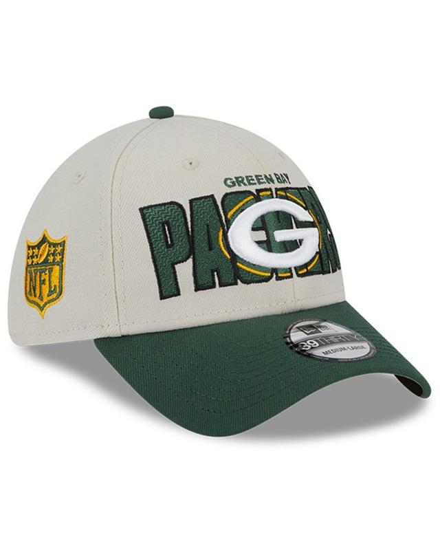 Mens New Era Stone Green Bay Packers 2023 Nfl Draft 39THIRTY Flex Hat - Stone Product Image