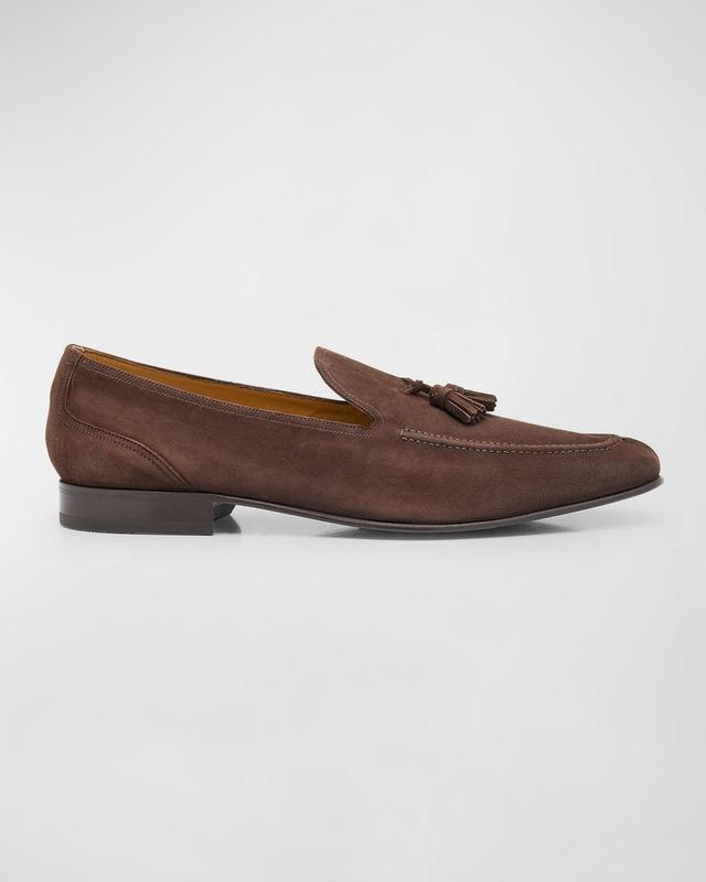 Mens Sayer-U Leather Tassel Loafers Product Image