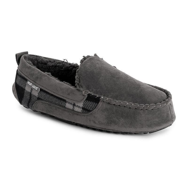 MUK LUKS Emmett Mens Moccasin Slippers Product Image