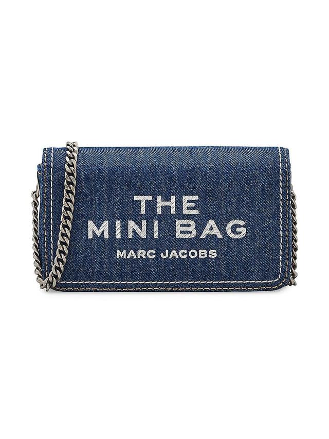 Womens The Denim Chain Mini Bag Product Image