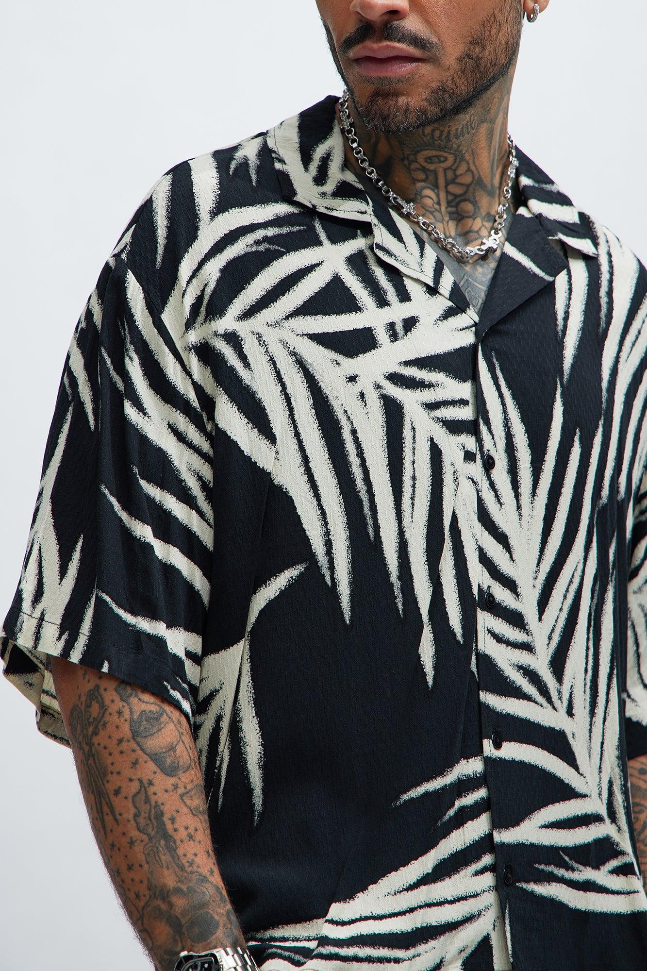 29 Palms Textured Shirt - Black/combo Product Image