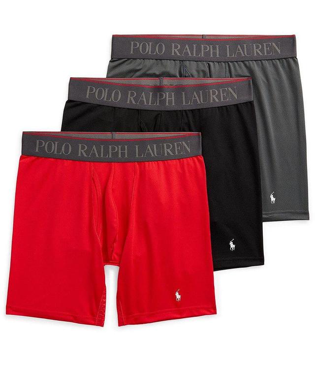 Polo Ralph Lauren 4D-Flex Performance Air Boxer Briefs 3-Pack Product Image