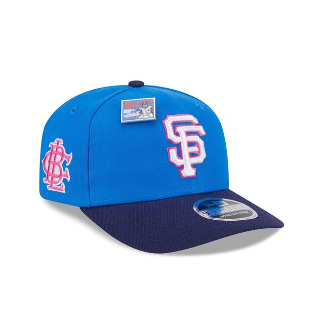 Big League Chew X San Francisco Giants Curveball Cotton Candy 9SEVENTY Stretch-Snap Hat Male Product Image