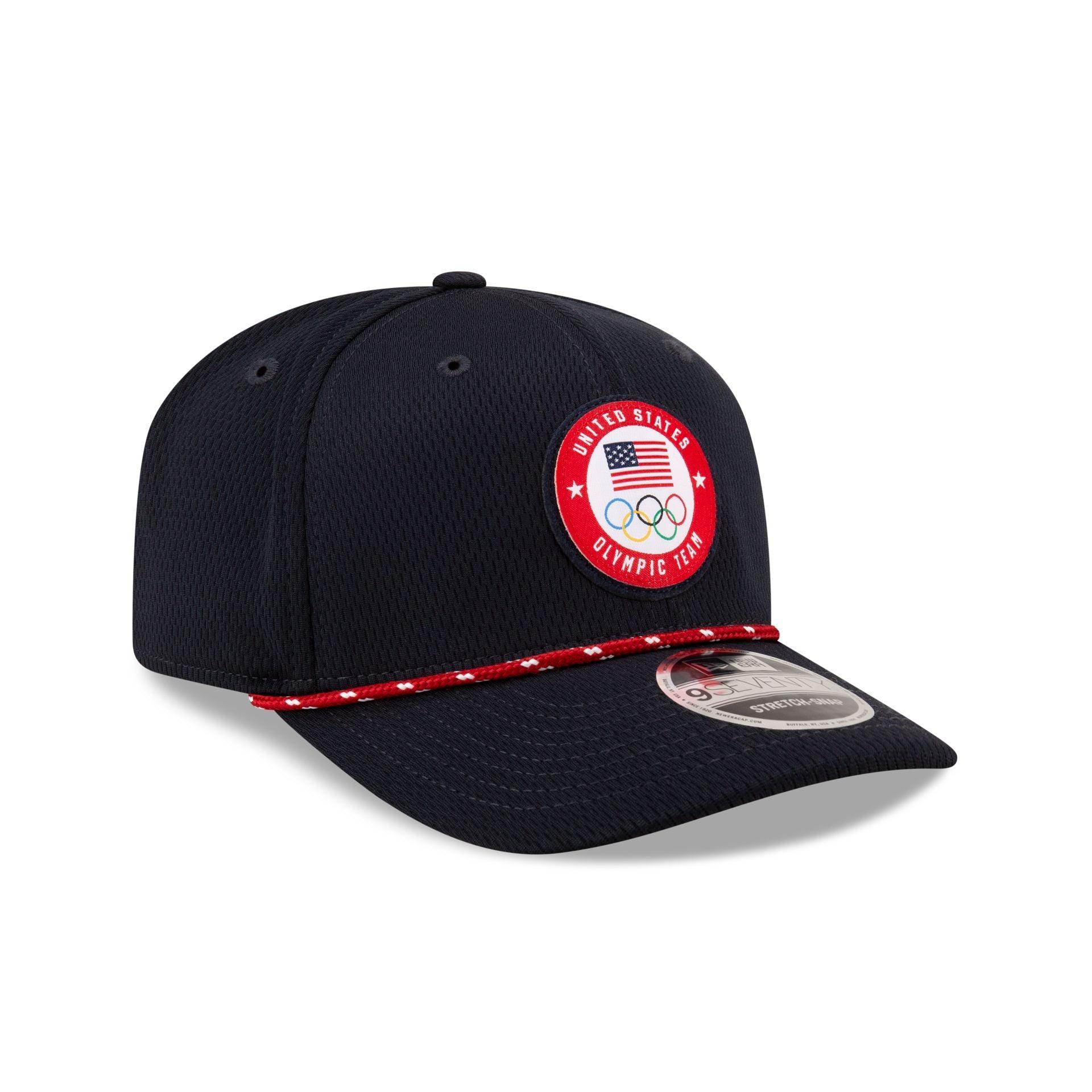 Team USA Olympics Navy 9SEVENTY Stretch-Snap Hat Male Product Image