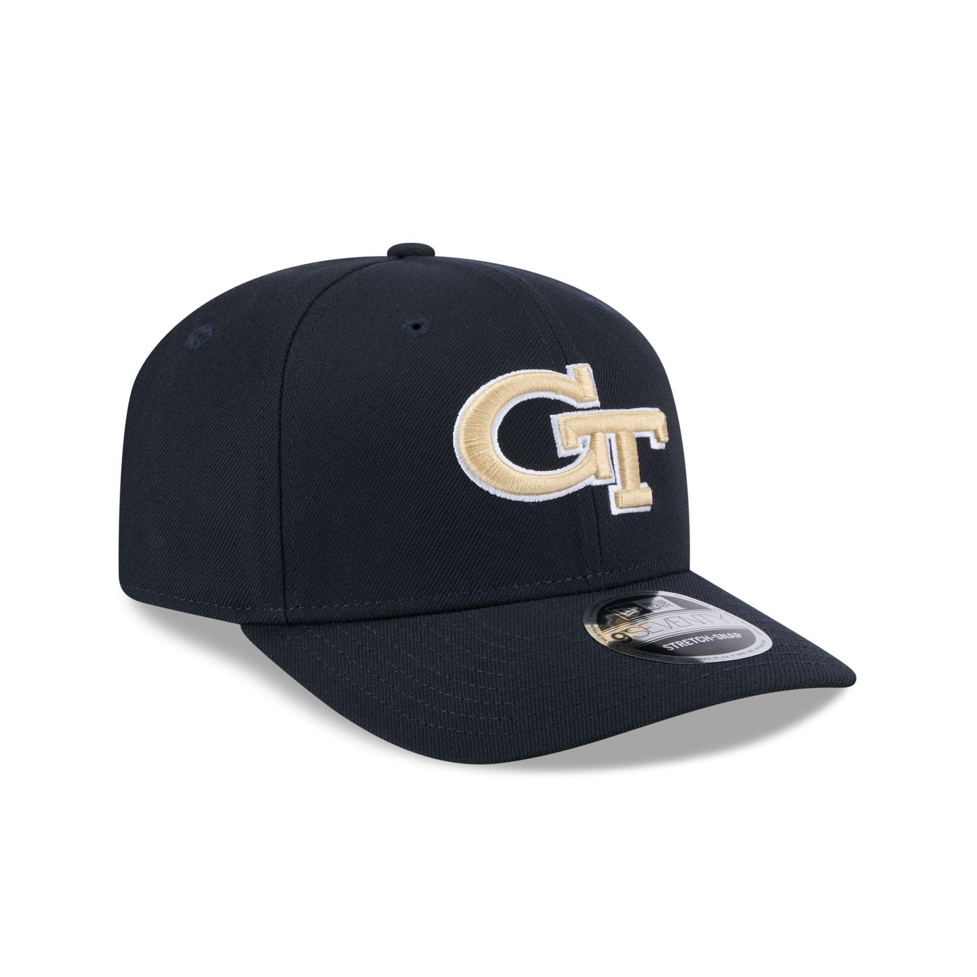 Georgia Tech Yellow Jackets Basic 9SEVENTY Stretch-Snap Hat Male Product Image