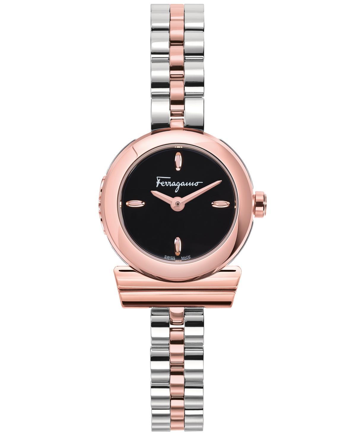 Womens Gancino IP Rose Gold & Stainless Steel Bracelet Watch Product Image