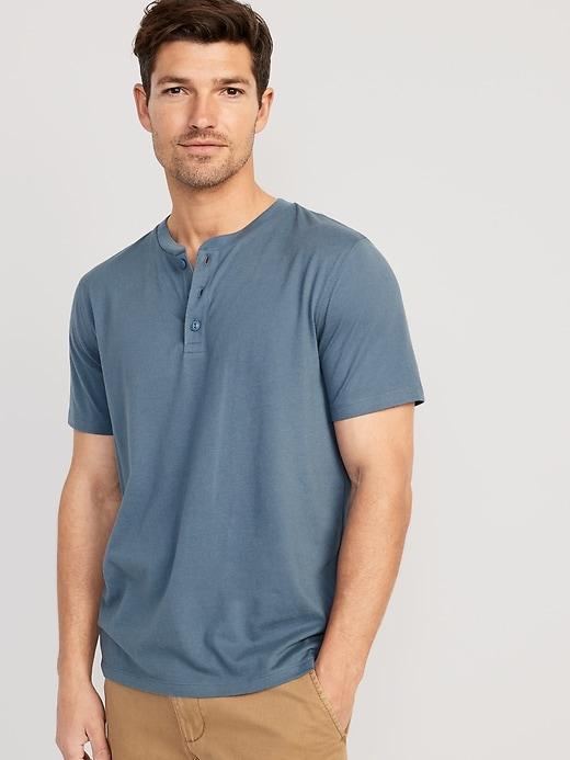 Soft-Washed Henley T-Shirt 3-Pack Product Image