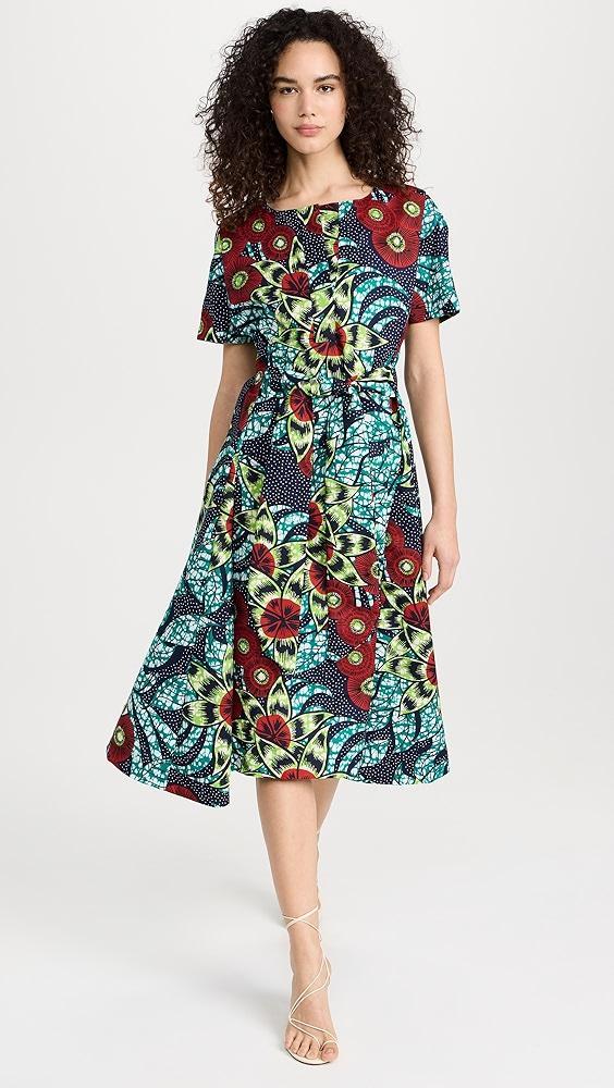 the Oula Company Tie Waist Shirt Dress | Shopbop Product Image