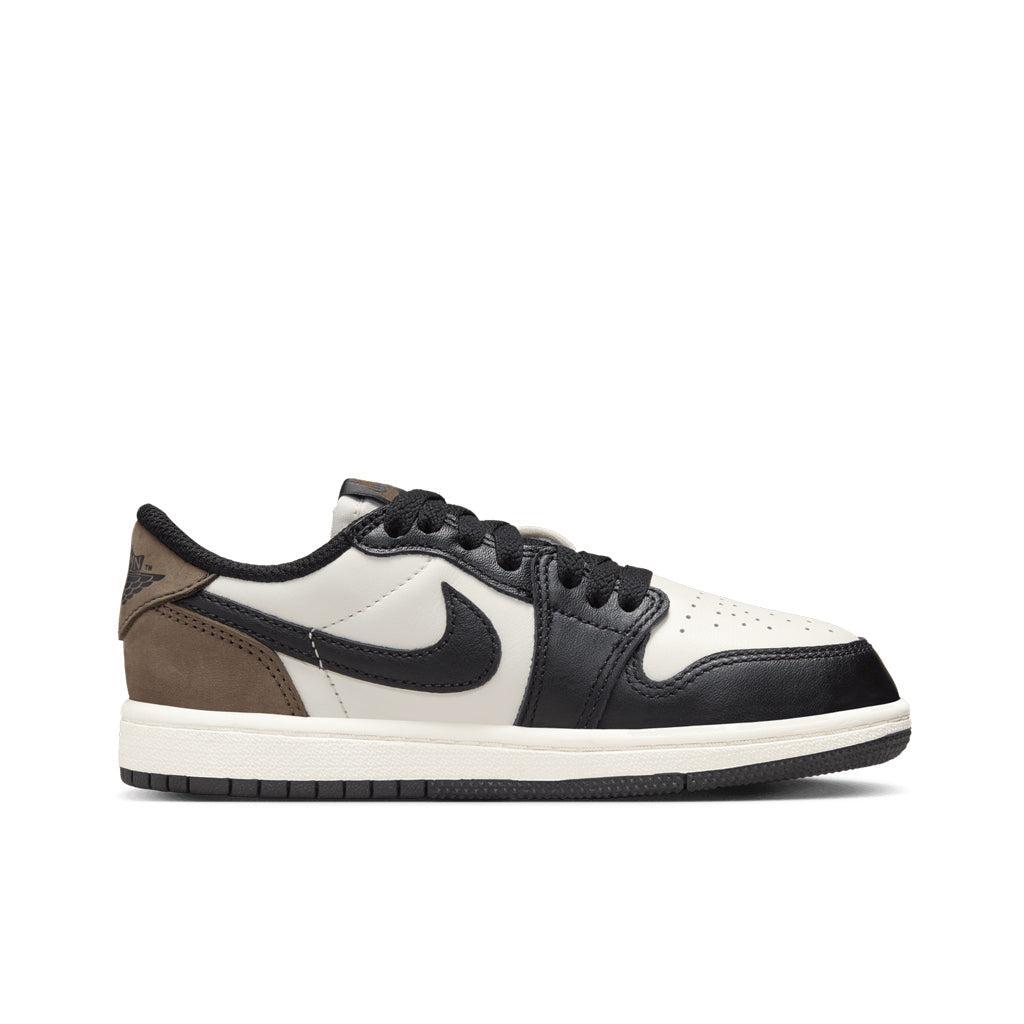 Air Jordan 1 Low OG 'Mocha' (PS) - White/Black/Dark Mocha Male Product Image