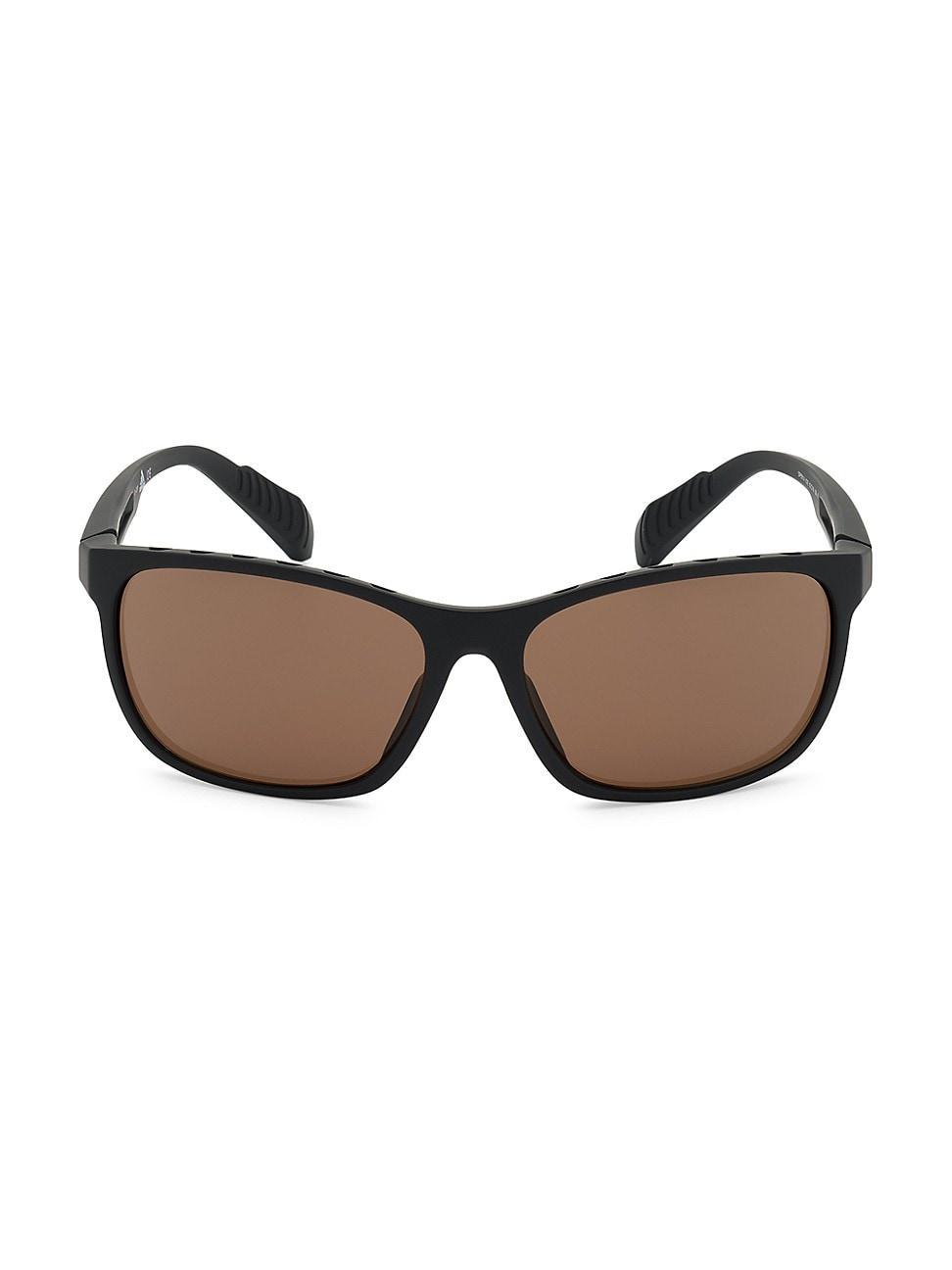 Mens 63MM Square Injected Sunglasses Product Image