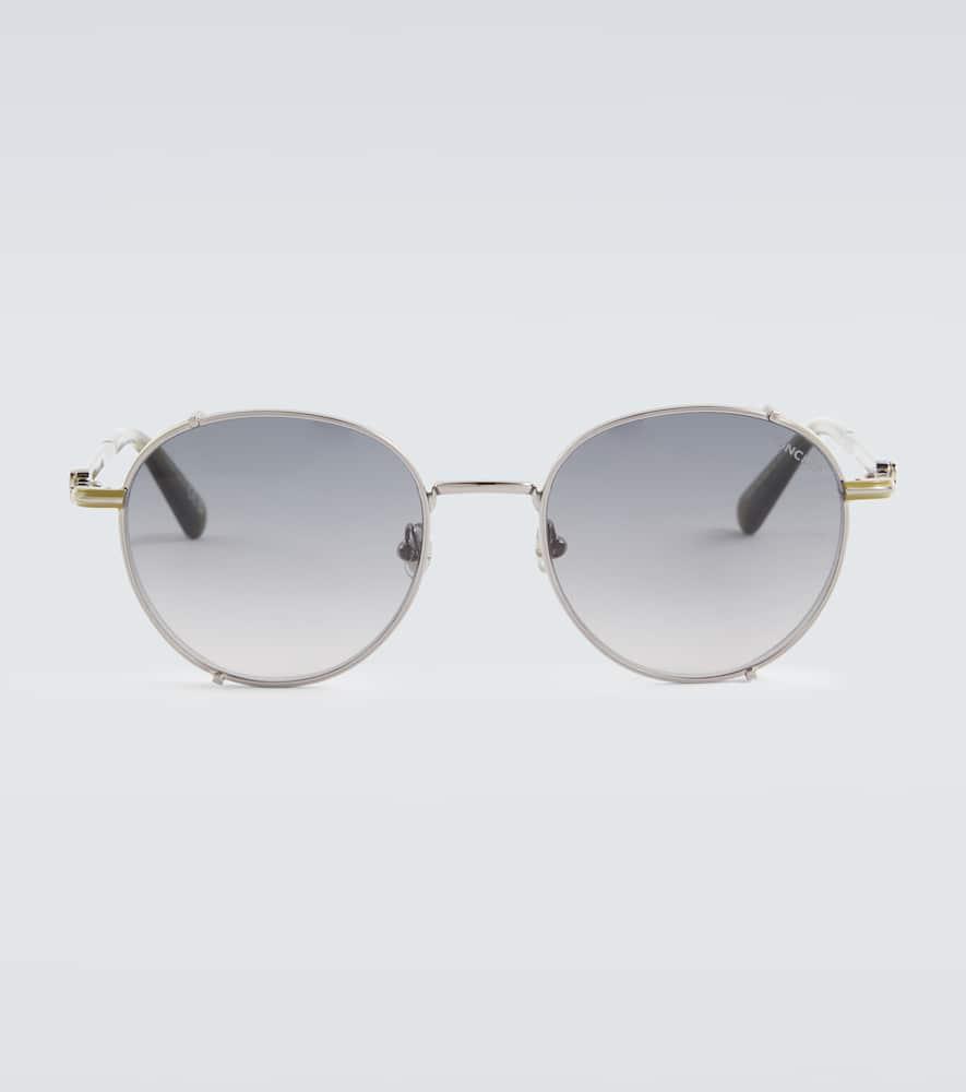 MONCLER Round Sunglasses In 0 Product Image