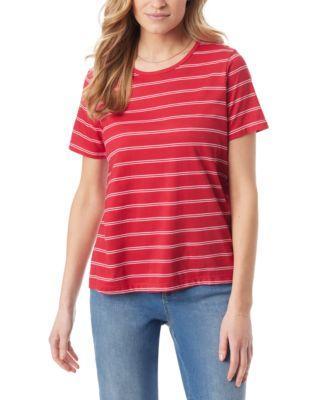 Gloria Vanderbilt Womens Amanda Crewneck T-Shirt Product Image