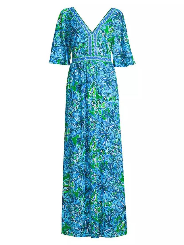 Addison Floral Maxi Dress Product Image