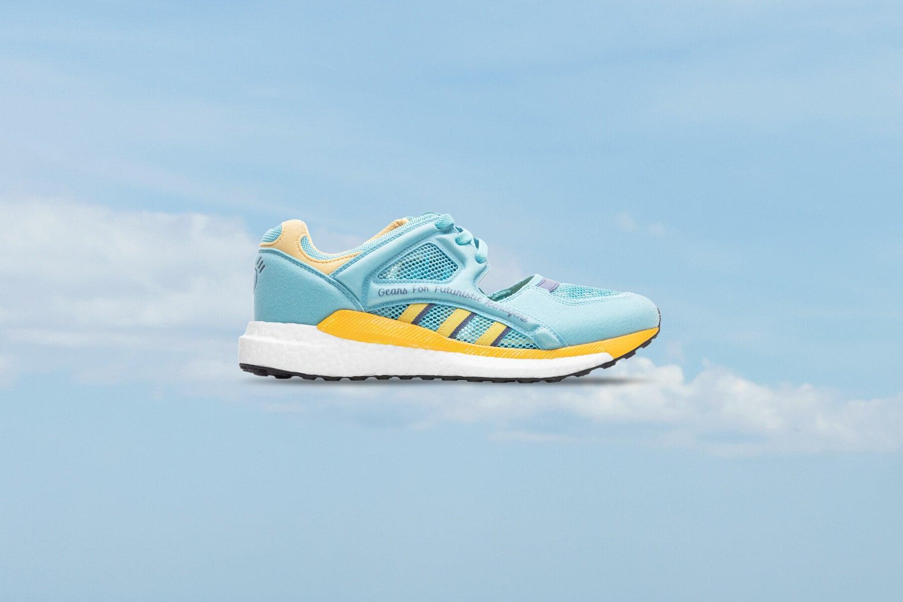 Adidas Originals x Human Made EQT Racing - Light Aqua Male Product Image