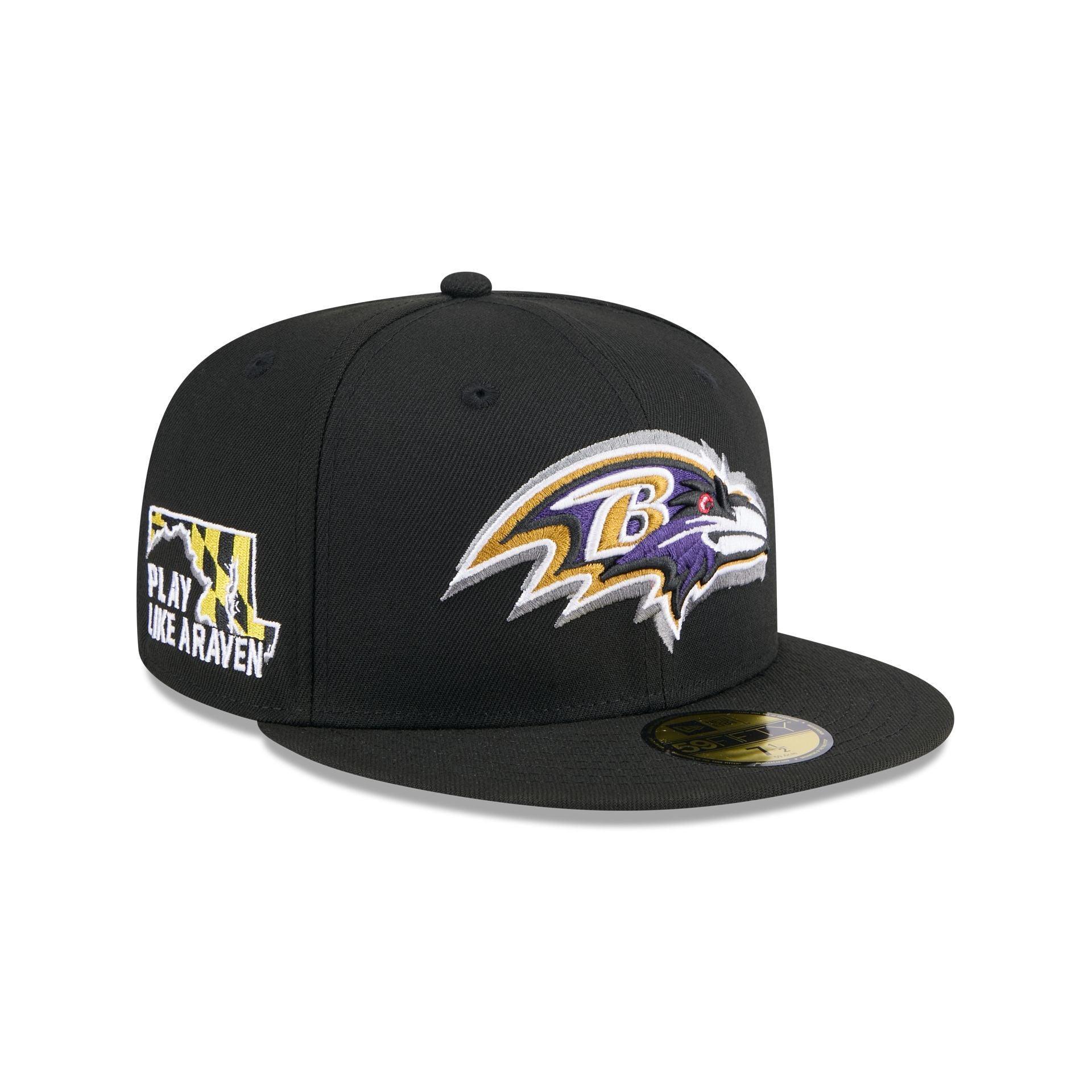 Baltimore Ravens 2024 Draft 59FIFTY Fitted Hat Male Product Image