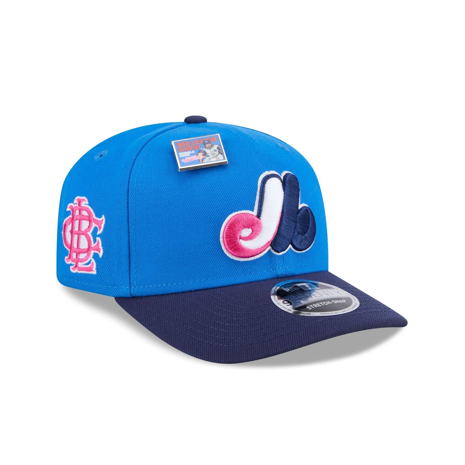 Big League Chew X Los Angeles Dodgers Curveball Cotton Candy 9SEVENTY Stretch-Snap Hat Male Product Image