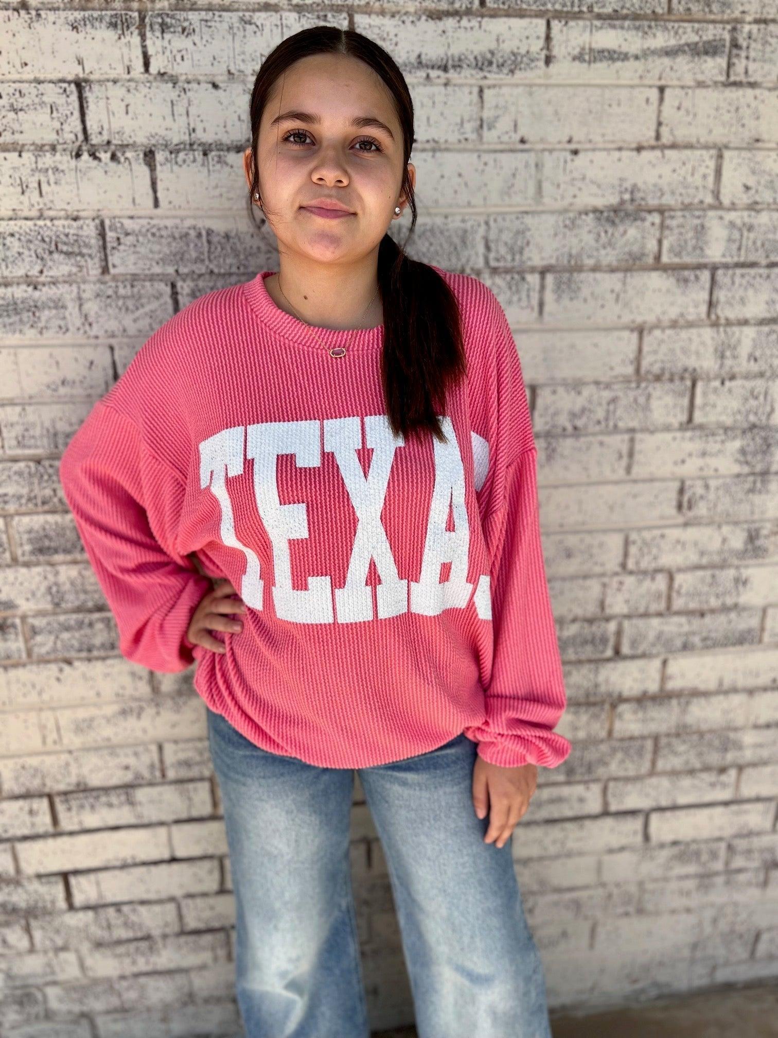 The Texas Graphic Sweatshirt (MULTIPLE COLORS) Product Image