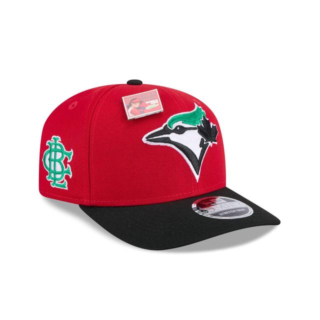 Big League Chew X Toronto Blue Jays Slammin' Strawberry 9SEVENTY Stretch-Snap Hat Male Product Image