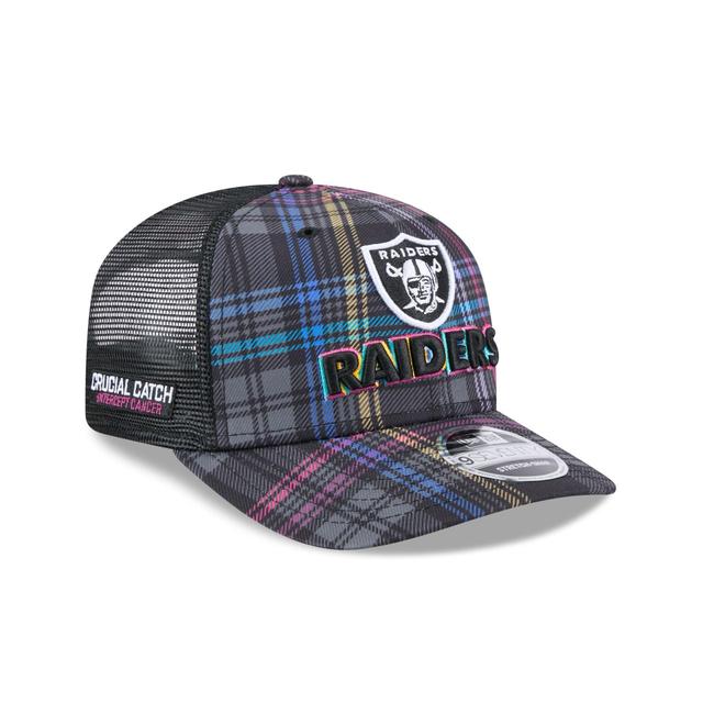 Las Vegas Raiders 2024 Crucial Catch 9SEVENTY Trucker Hat Male Product Image