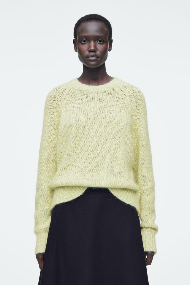 FLECKED MOHAIR-BLEND JUMPER Product Image