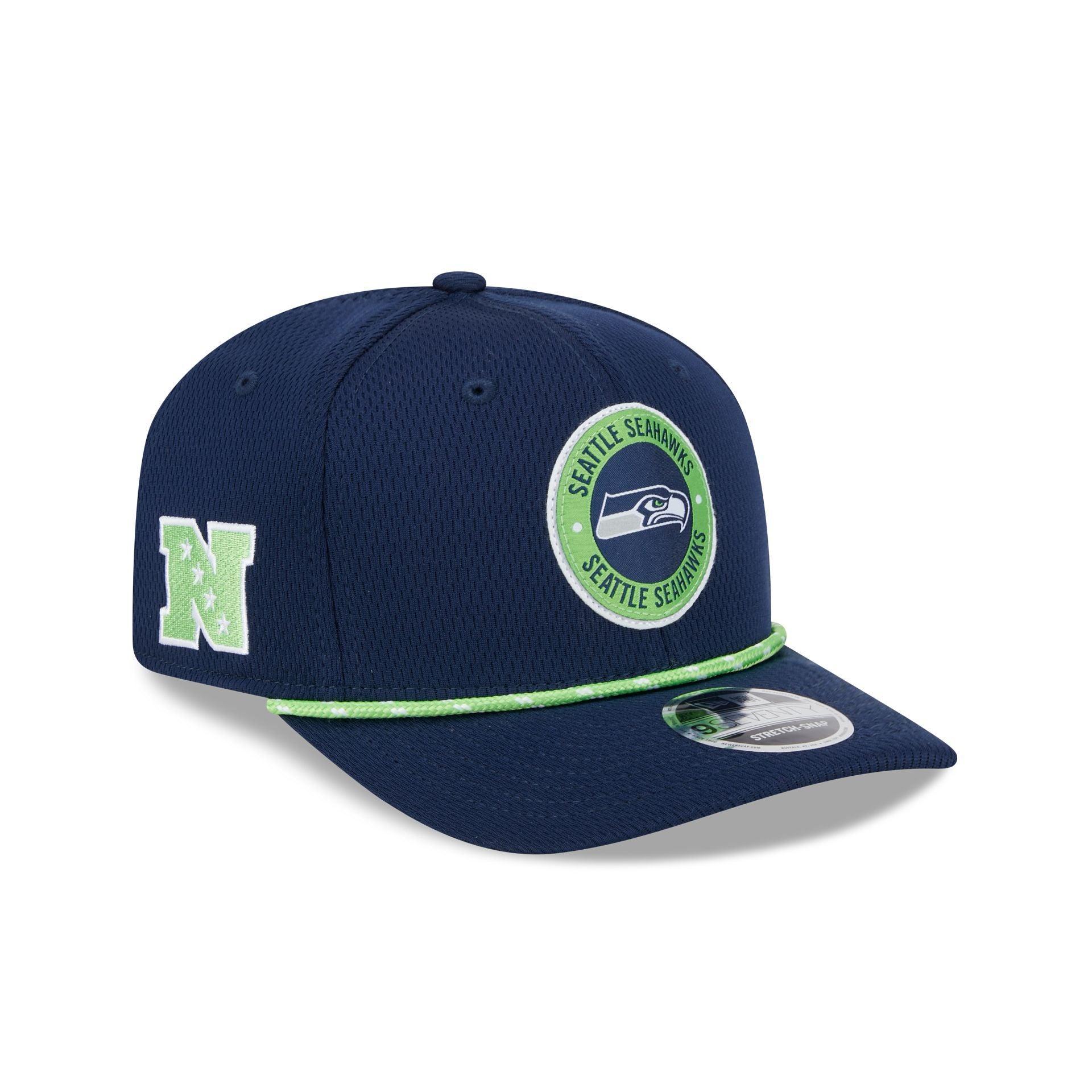 Seattle Seahawks 2024 Sideline 9SEVENTY Stretch-Snap Hat Male Product Image